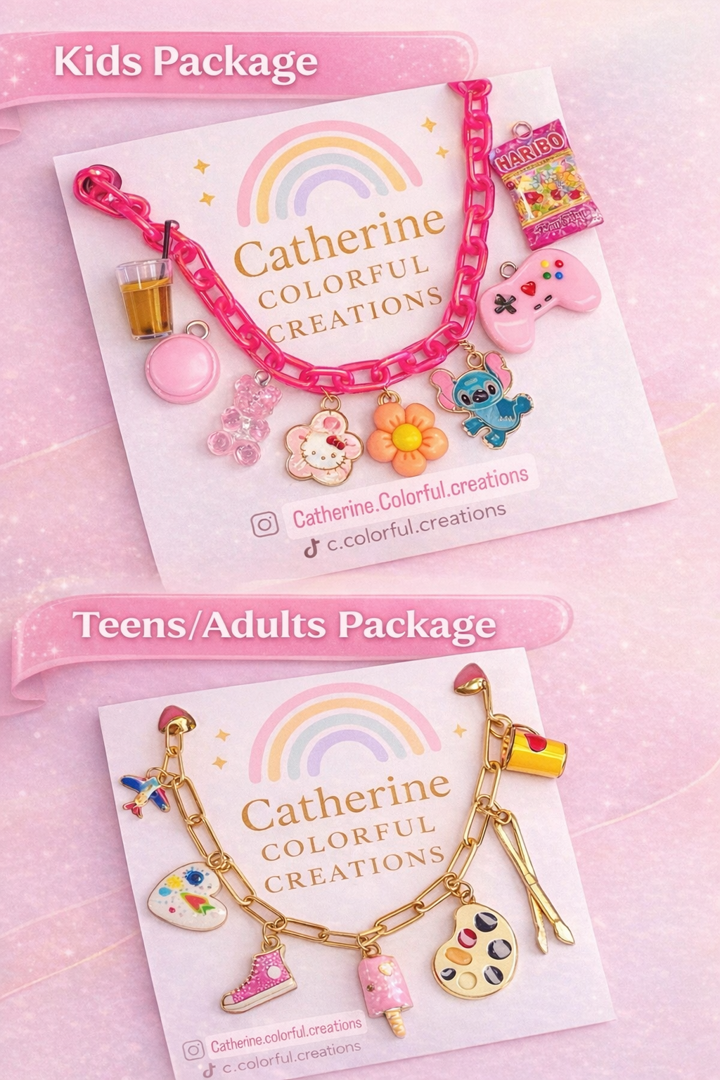 Kids Package - DIY Jewelry Workshop | Necklace & Bracelet Making