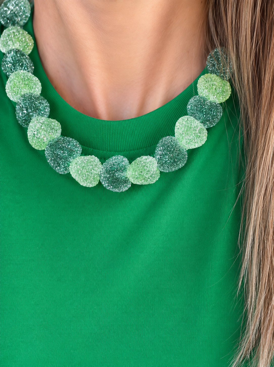 Emerald Heartbeat Necklace