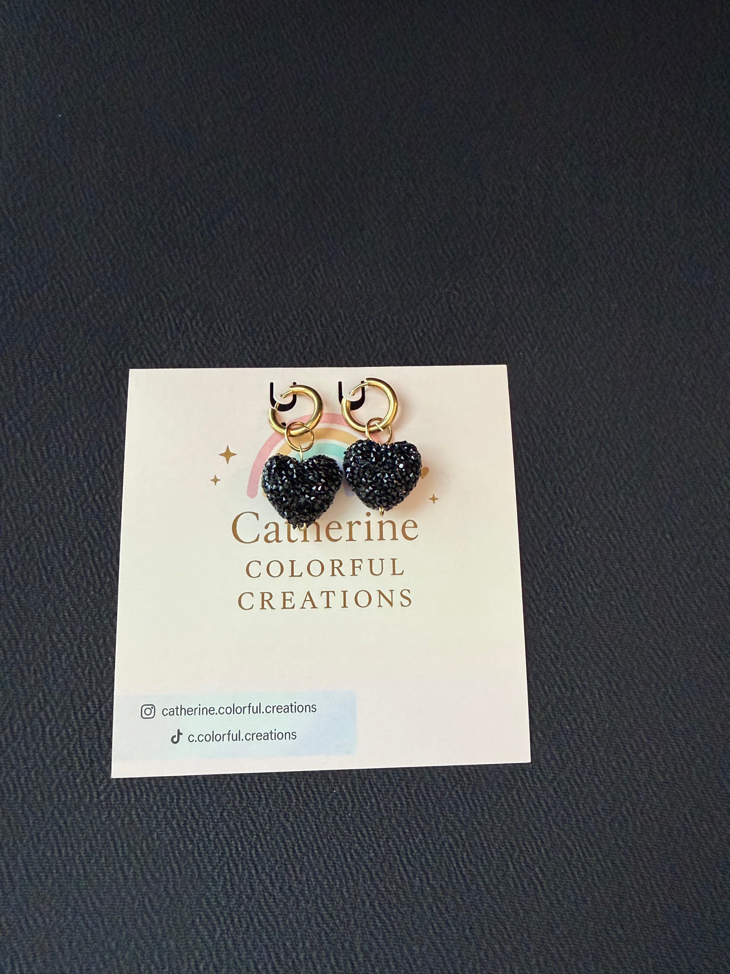Black Belle Earrings