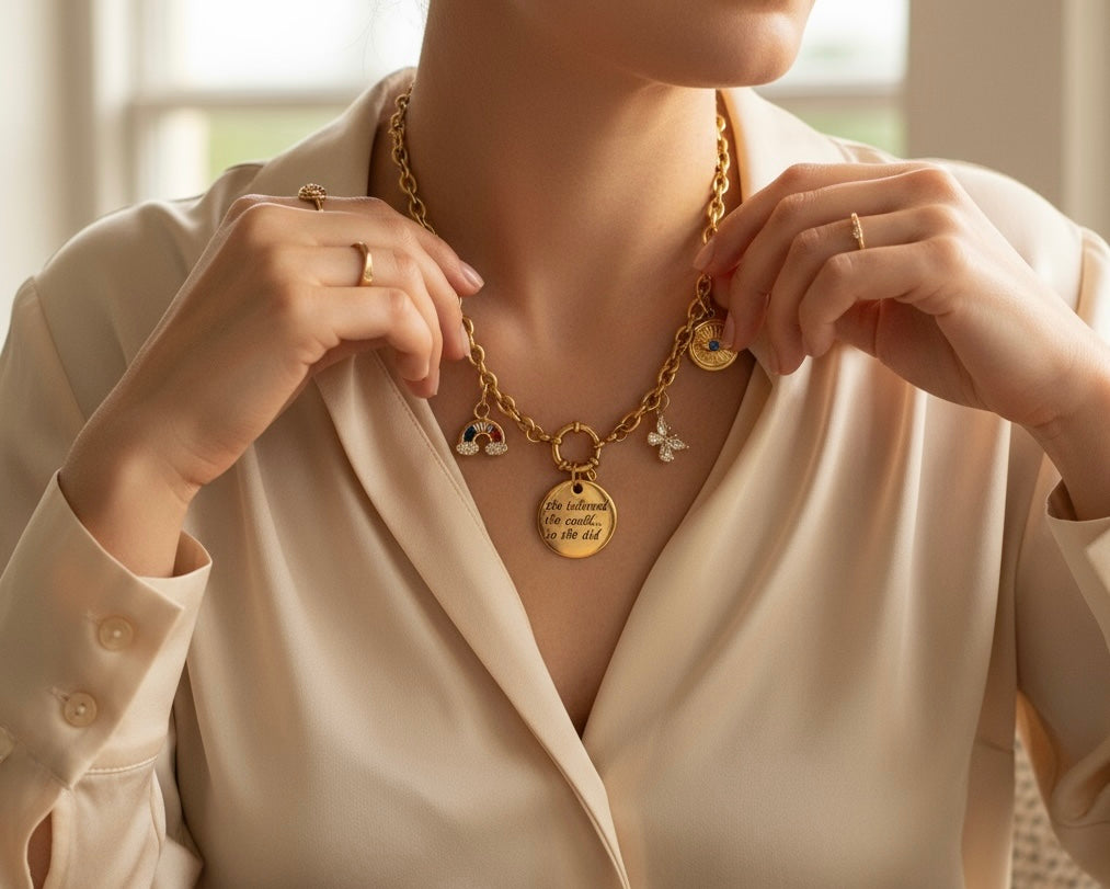 Believe & Bloom Necklace