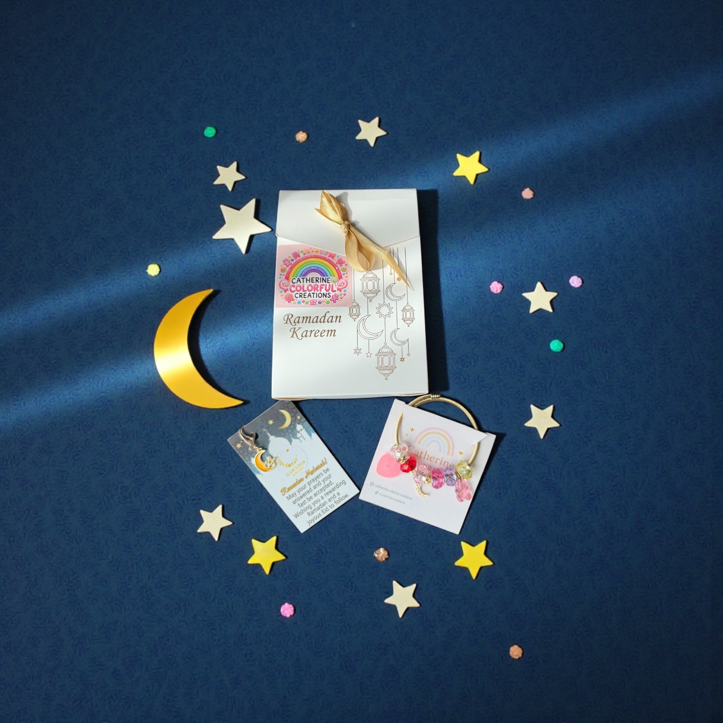 Ramadan Sparkle Bracelet Set - Ramadan Gift Option A