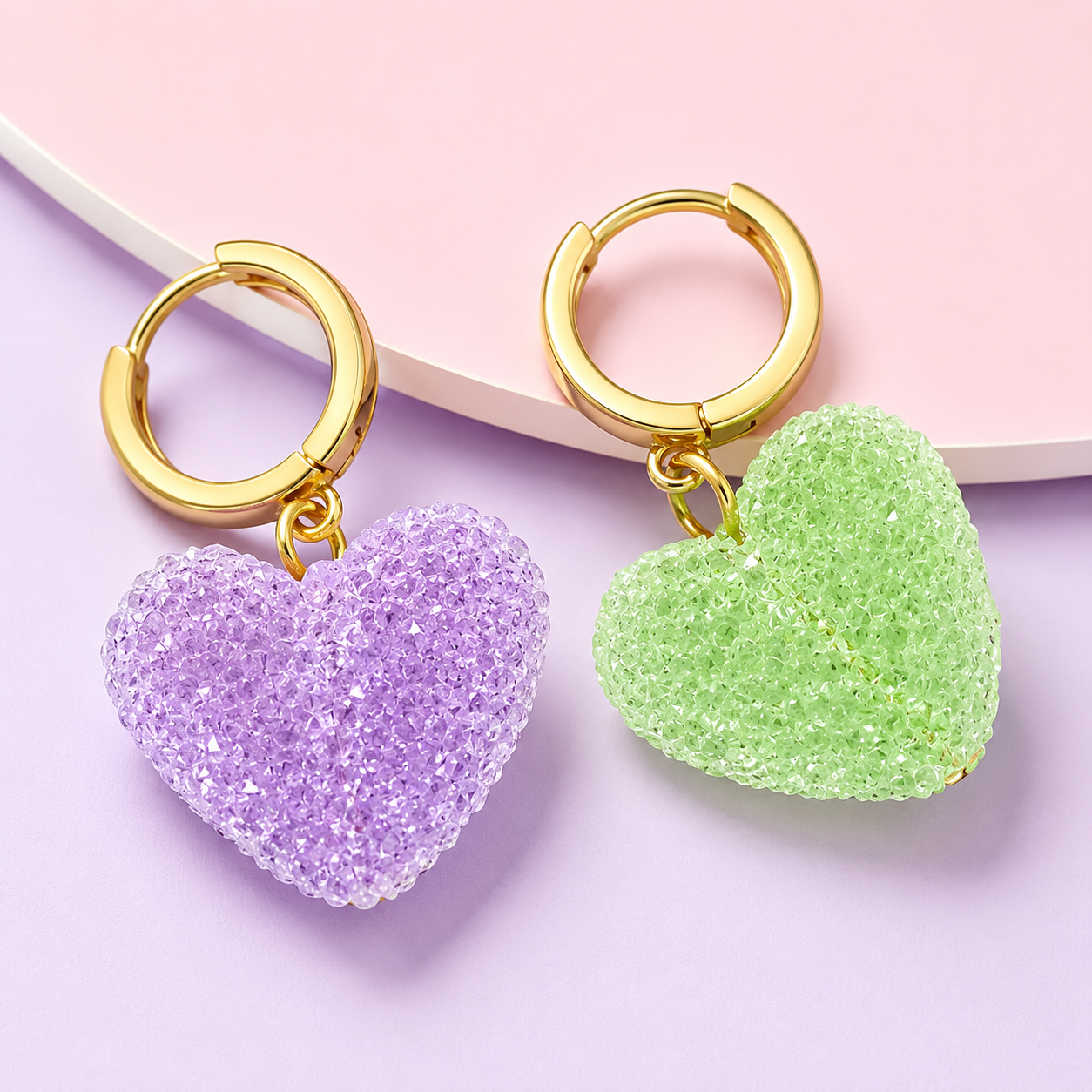 Candy Heartbeat Earrings (Heartbeat Collection)