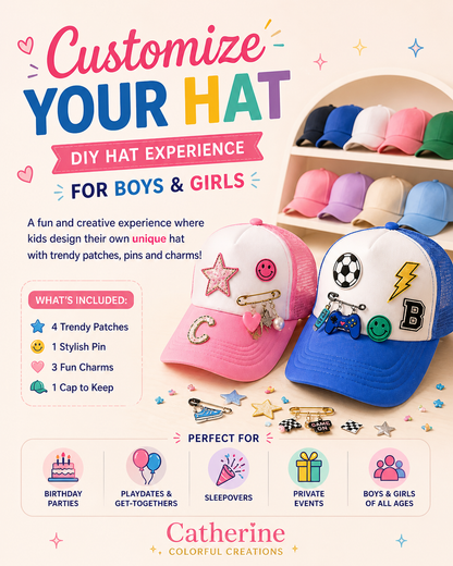 Customize Your Hat Experience | DIY Hat For Boys &amp; Girls