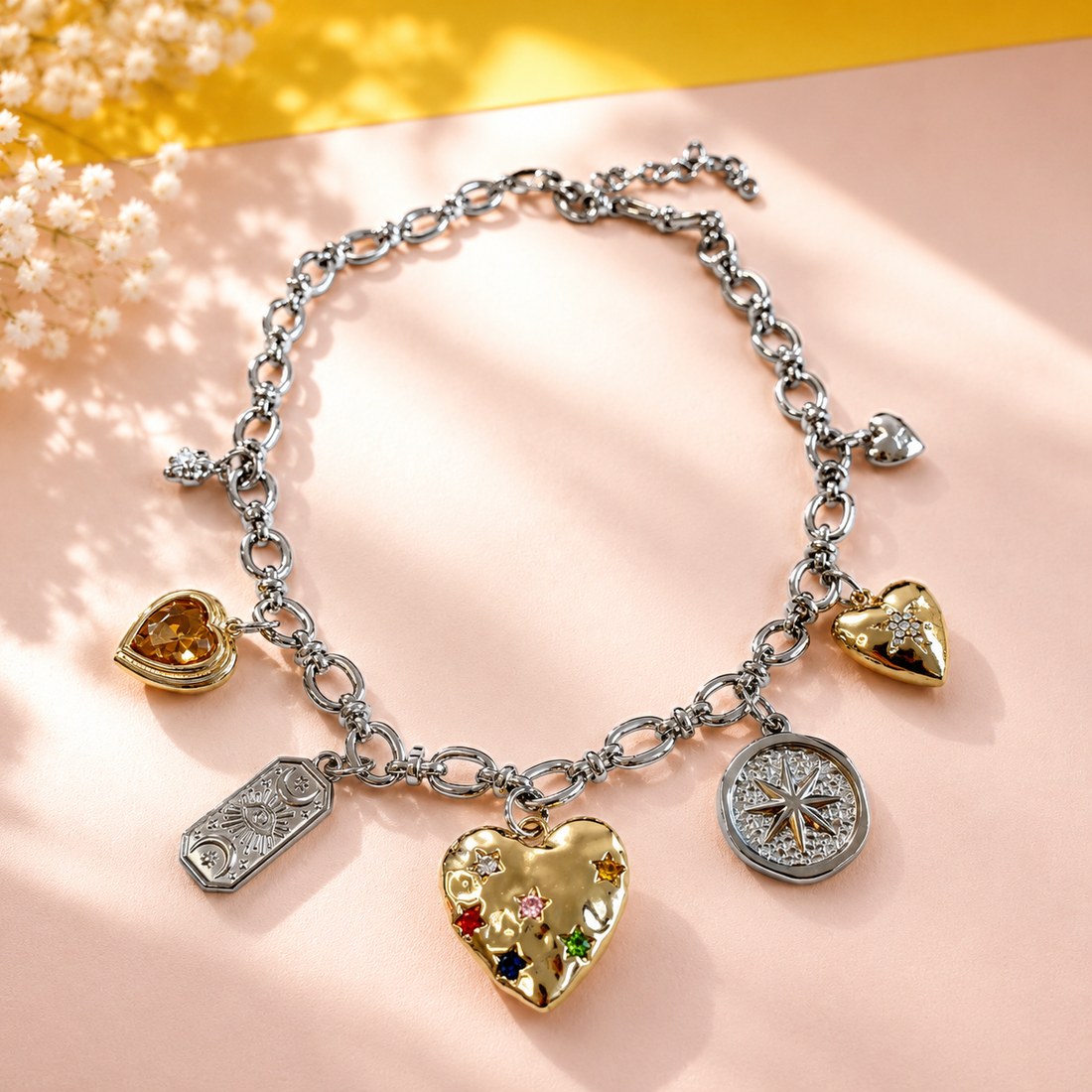 Amour Locket Necklace