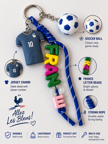 Personalized Football Fan Keychains
