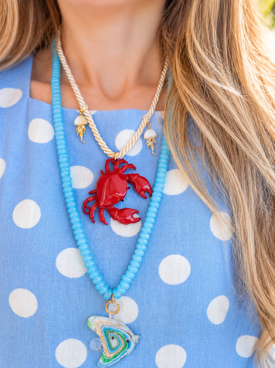 Ocean Breeze Fish Necklace