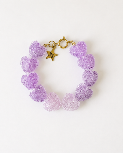 Lavender Glow Bracelet