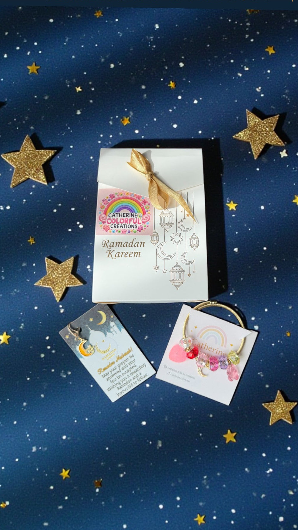 Ramadan Sparkle Bracelet Set - Ramadan Gift Option A