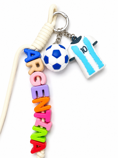 Personalized Football Fan Keychains