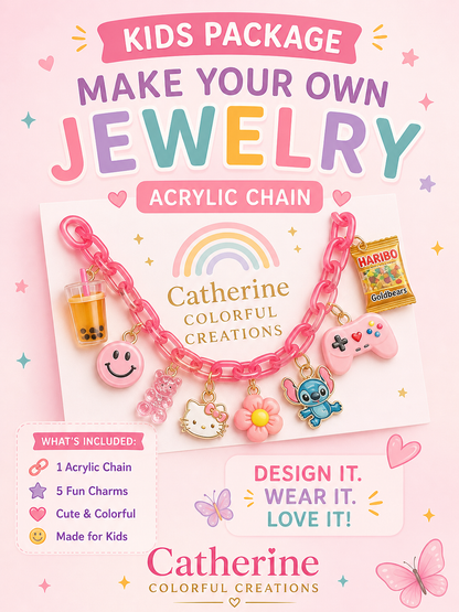 Kids Package - DIY Jewelry Workshop | Necklace &amp; Bracelet Making