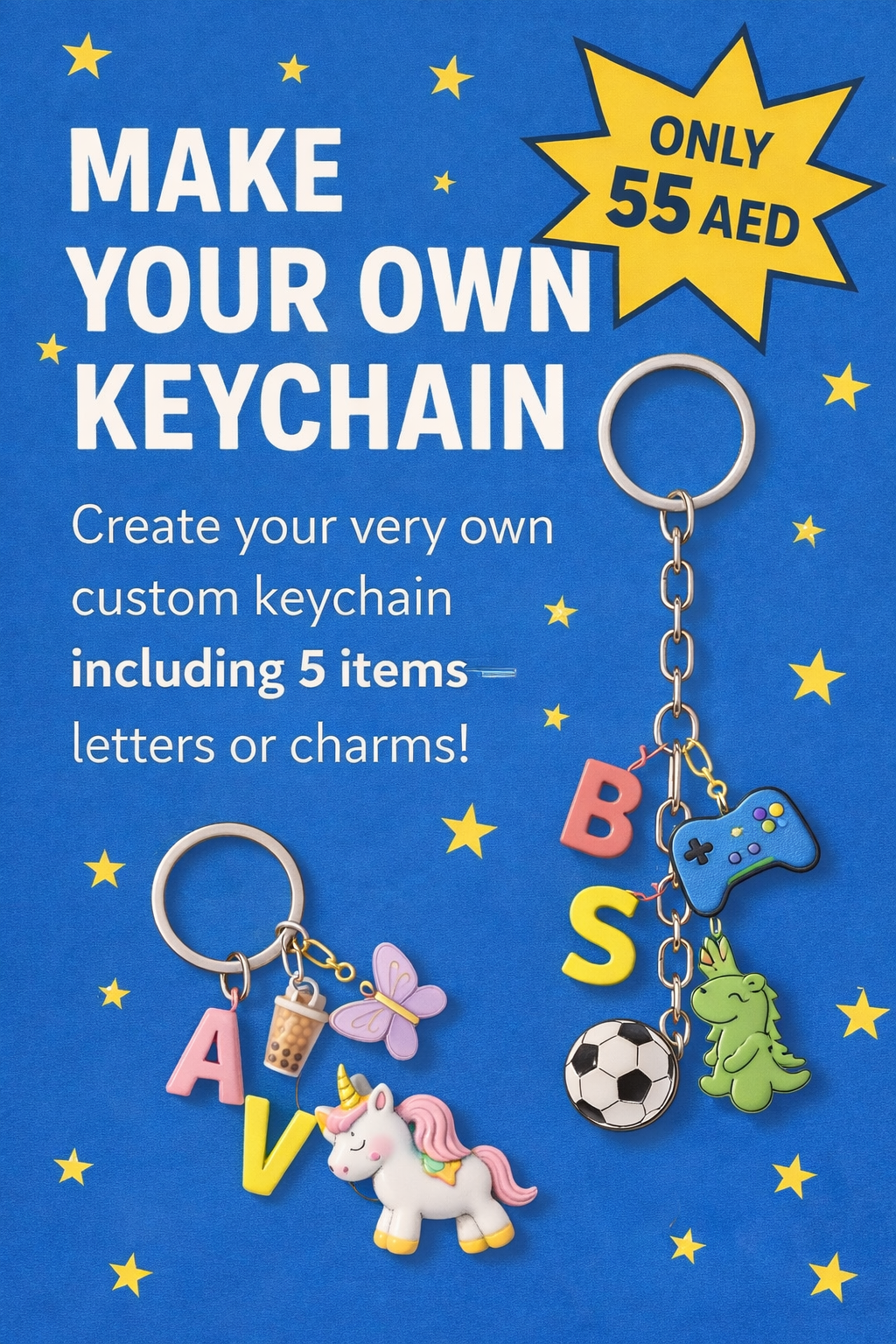 DIY Keychain Workshop | Custom Keychain Making Experience in Dubai