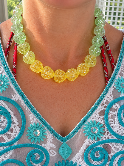 Heartbeat Lemon Drop Necklace