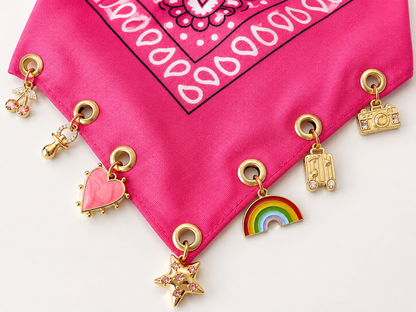 Rosé Coast Charm Scarf