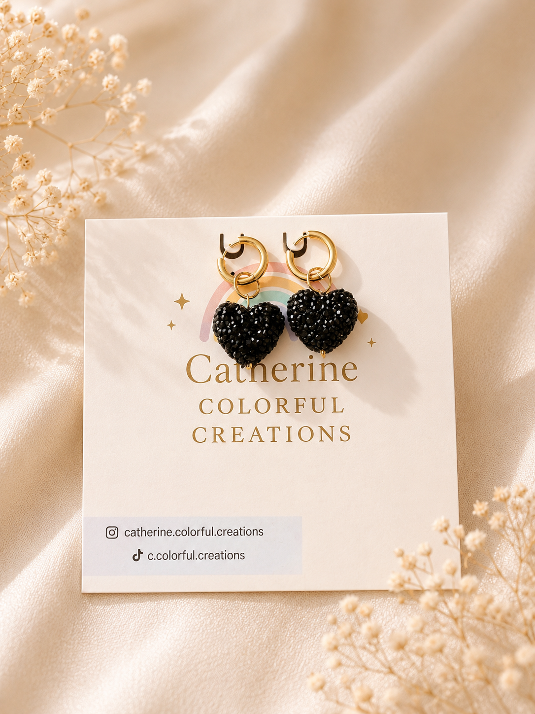 Black Belle Earrings