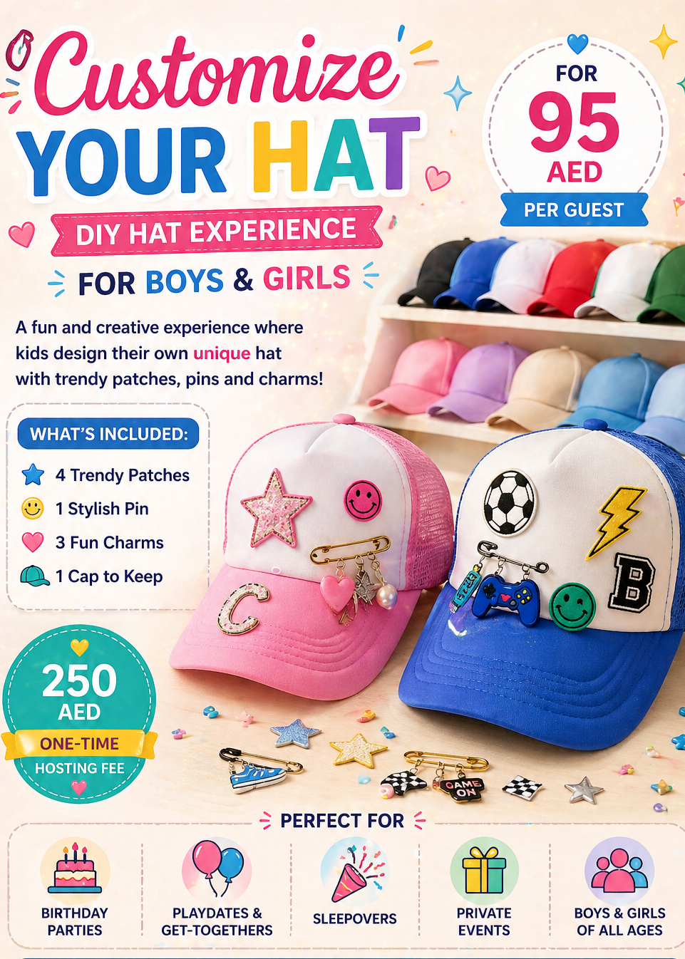 Customize Your Hat Experience | DIY Hat For Boys &amp; Girls