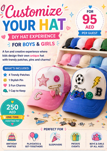 Customize Your Hat Experience | DIY Hat For Boys &amp; Girls