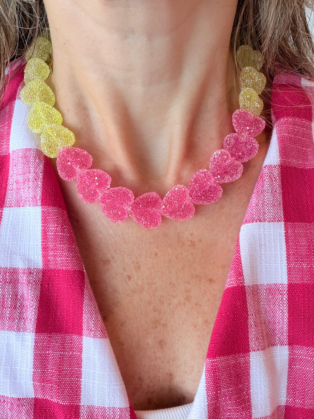 Heartbeat Pink Sorbet Necklace
