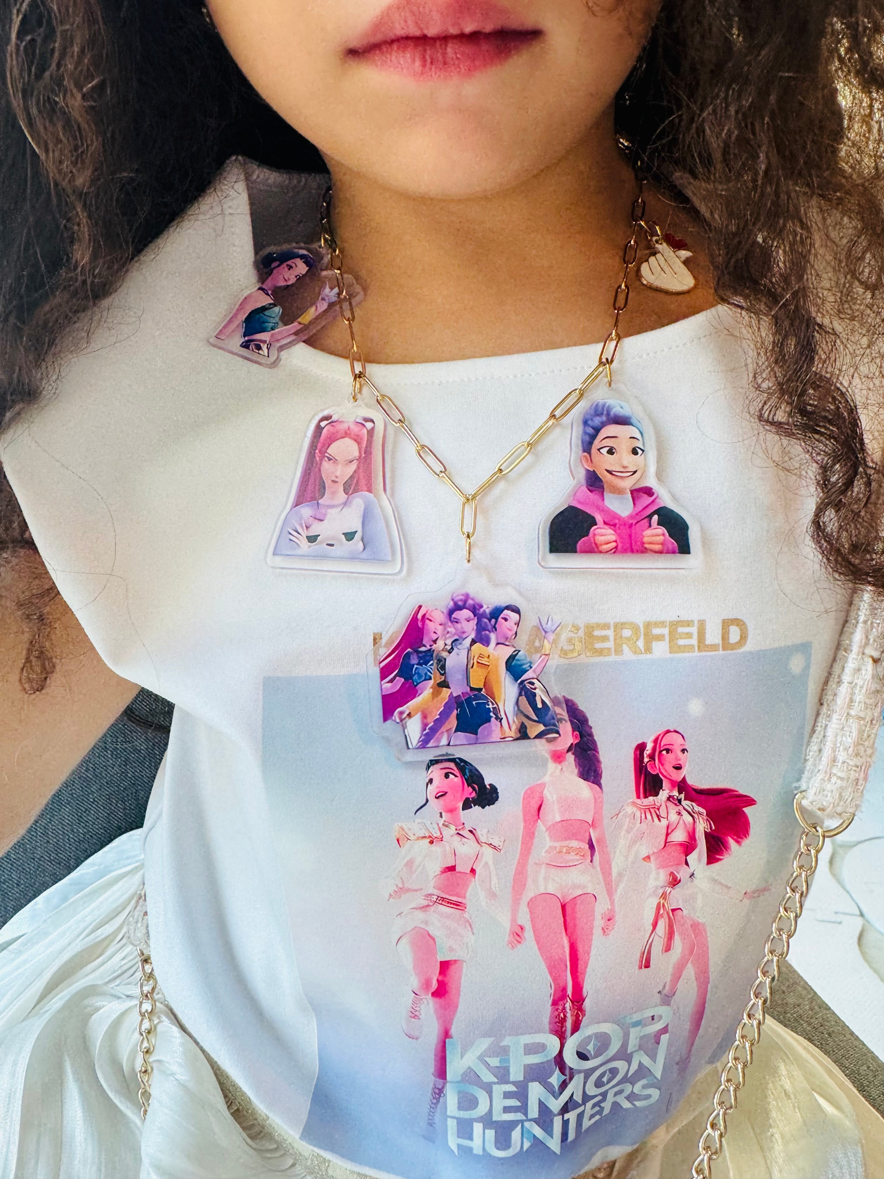 K-pop Charm Necklace