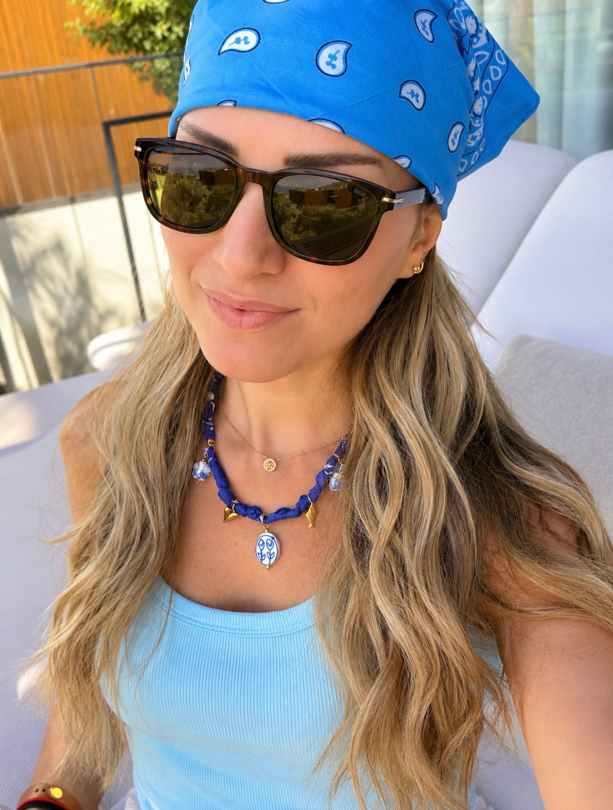 Coastal Muse Charm Scarf