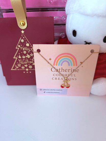 Cherry Charm Necklace