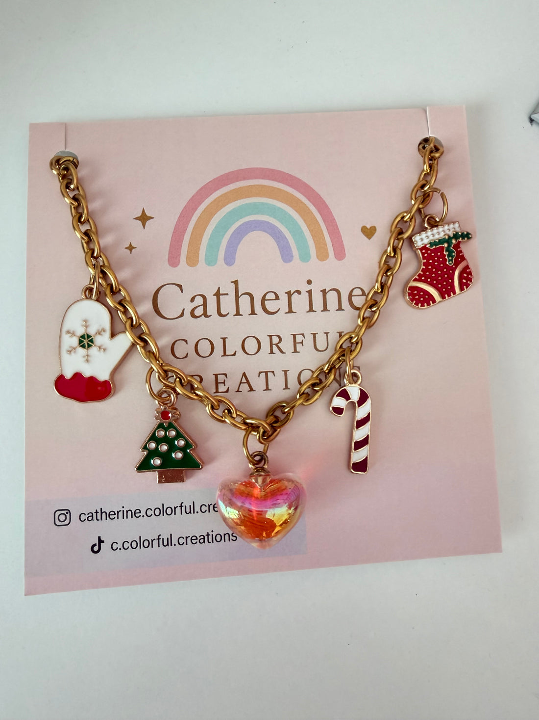 Cozy Christmas Charm Necklace