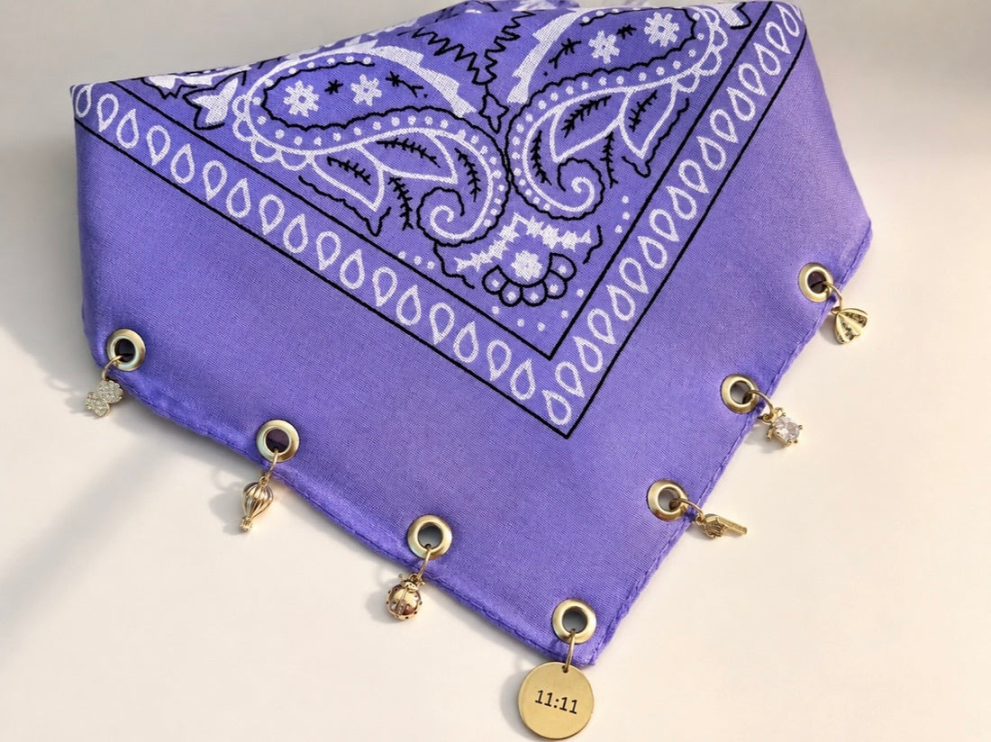 Lavender Charm Scarf