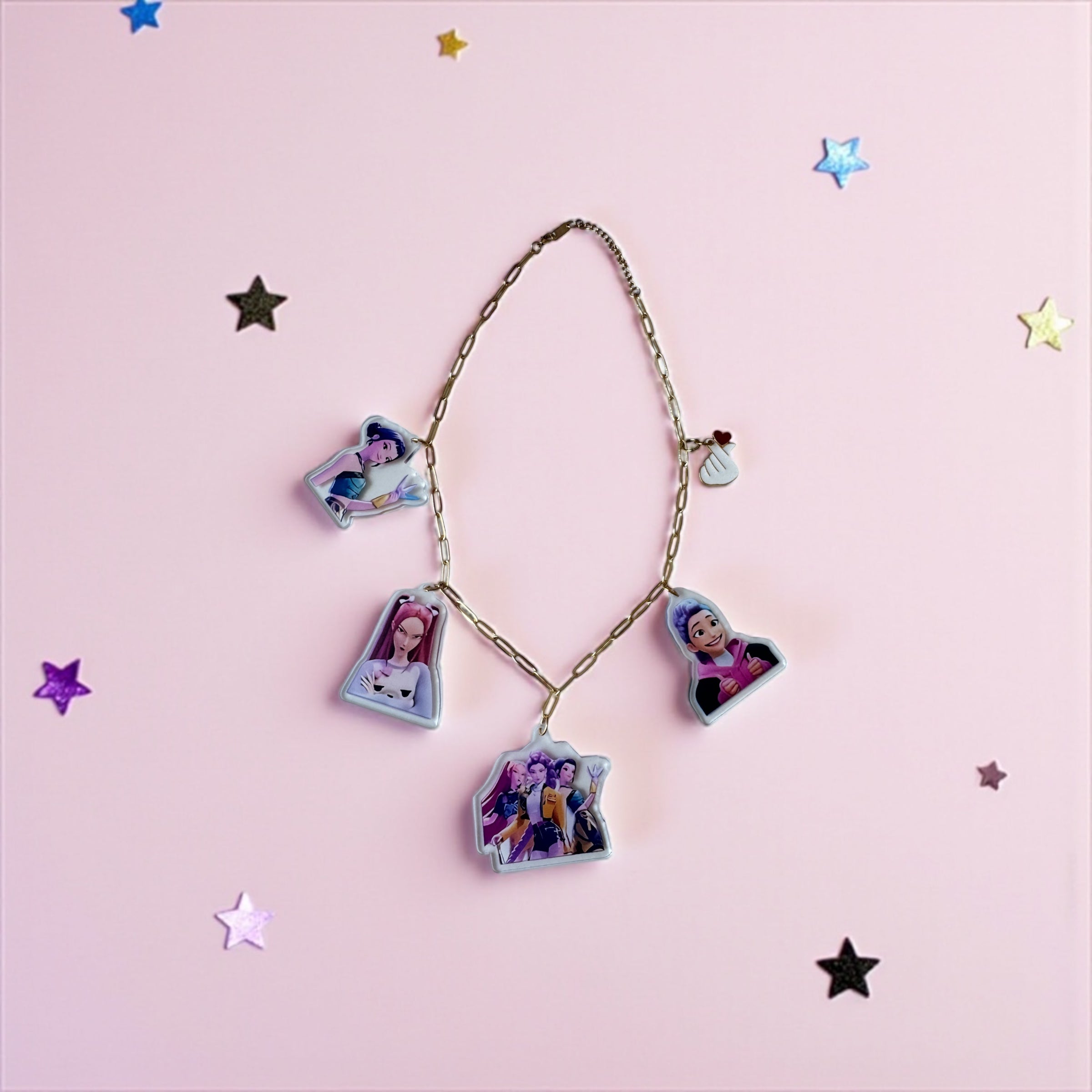 K-pop Charm Necklace