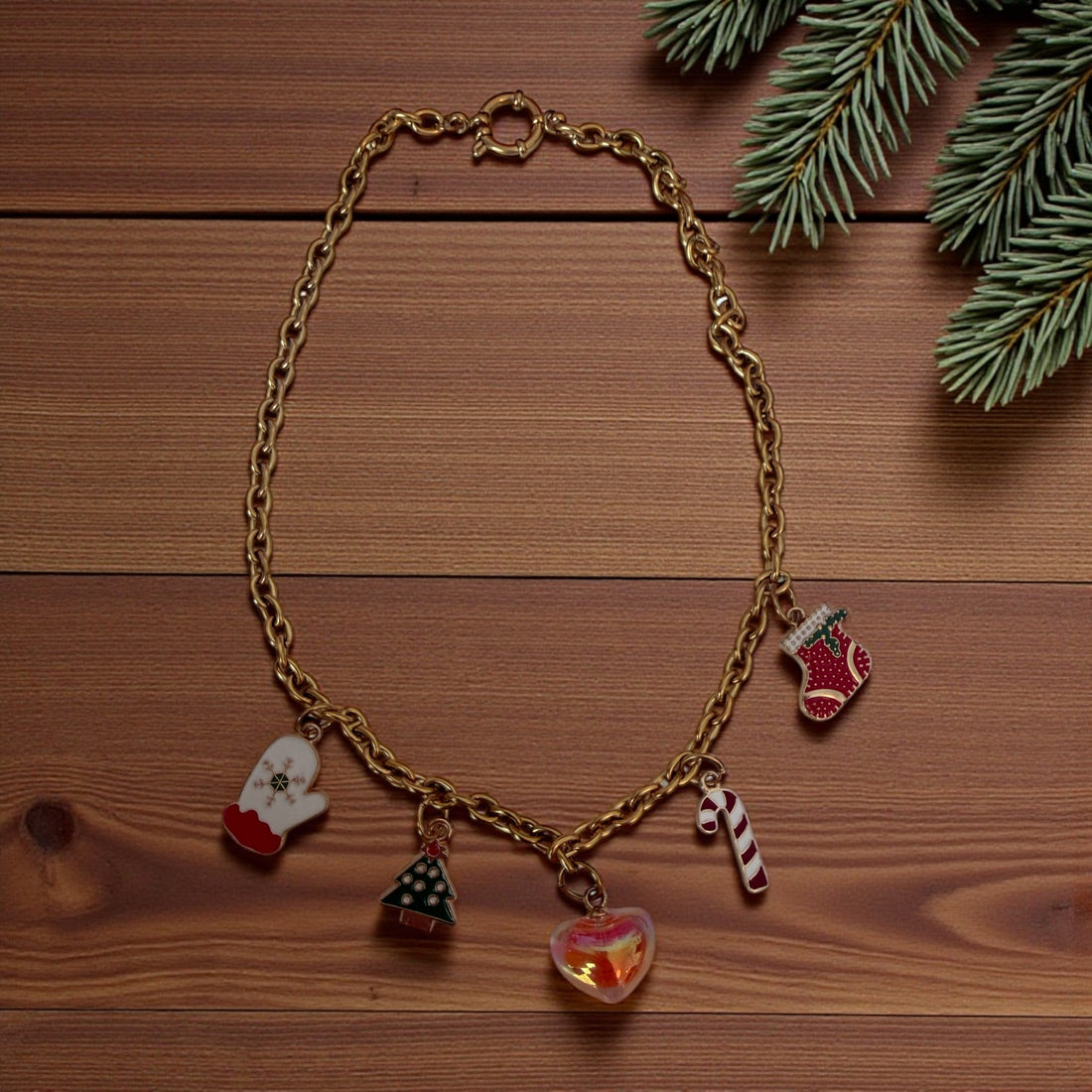 Cozy Christmas Charm Necklace