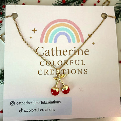 Cherry Charm Necklace
