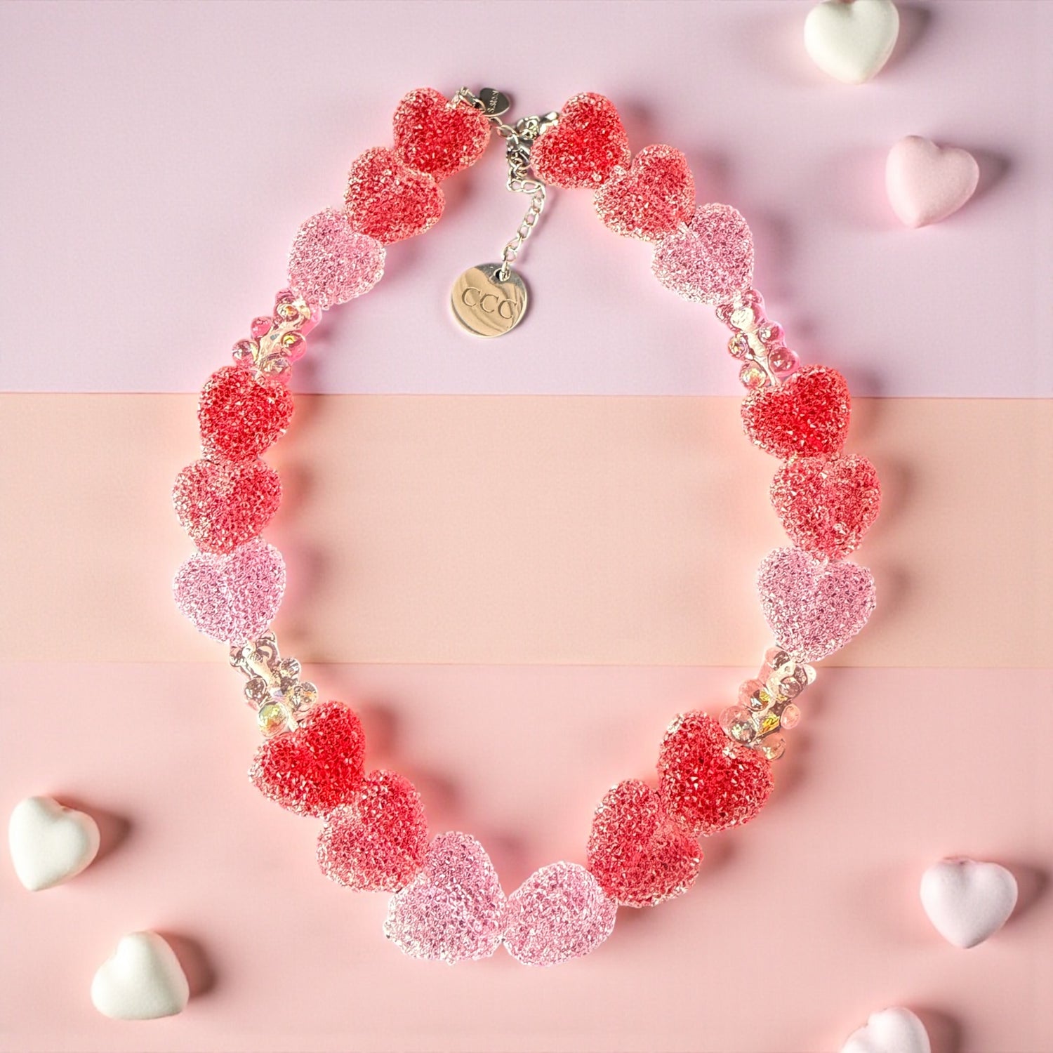 Blush Heartbeat Necklace