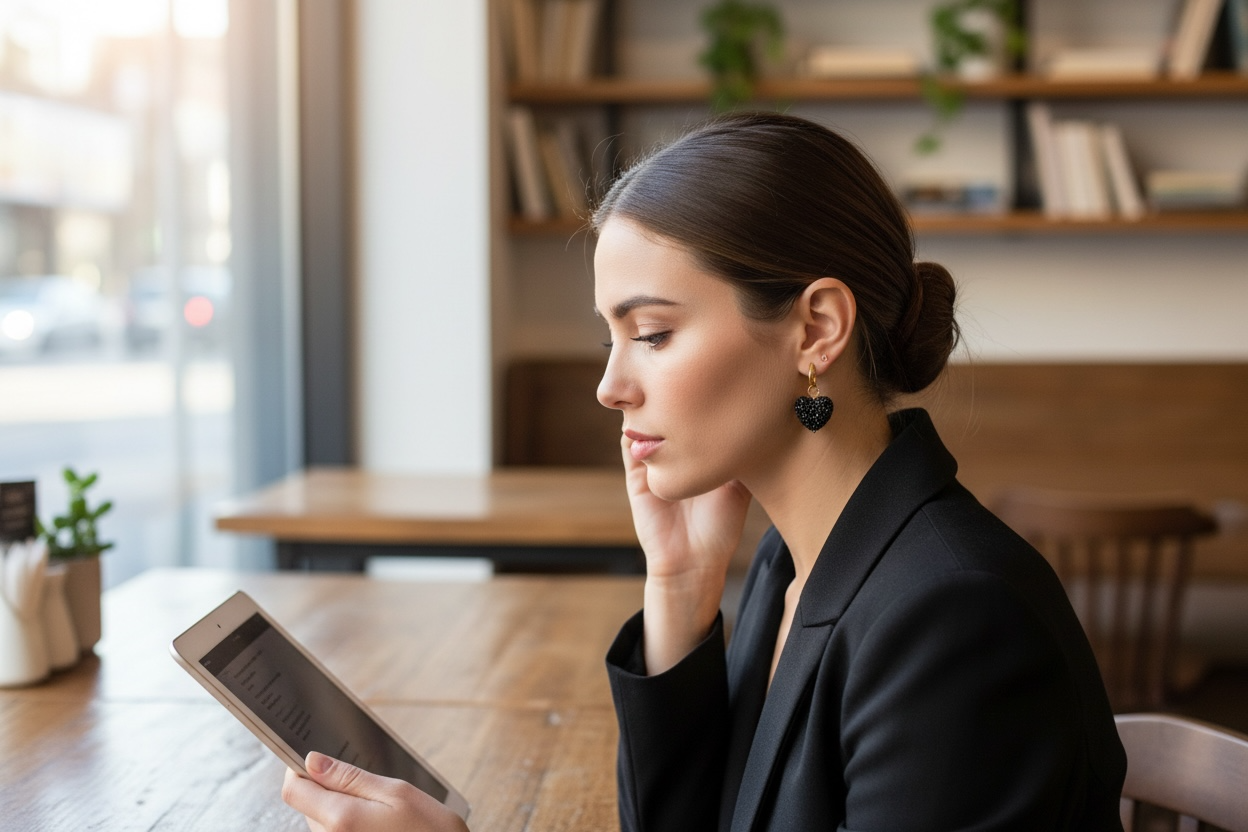 Black Belle Earrings
