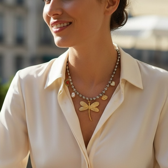Wings of Light Necklace