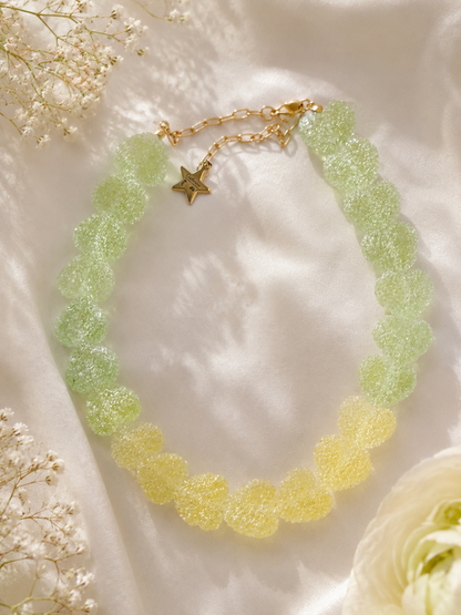 Heartbeat Lemon Drop Necklace