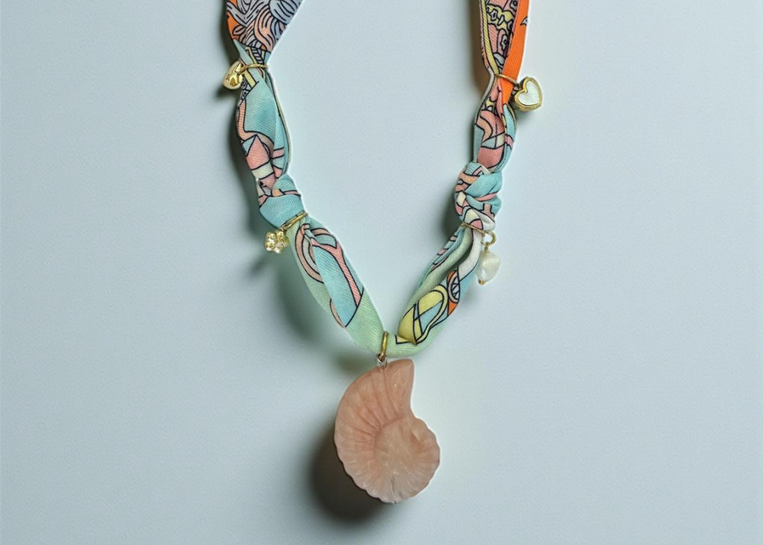 Blush Seashell Necklace