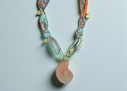Blush Seashell Necklace