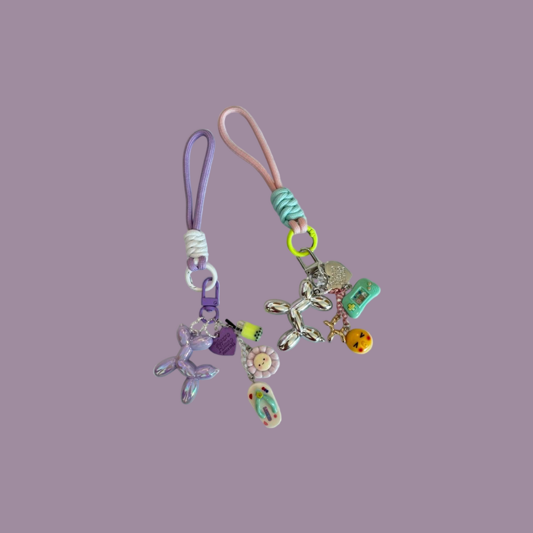 Color Burst Bag Charm