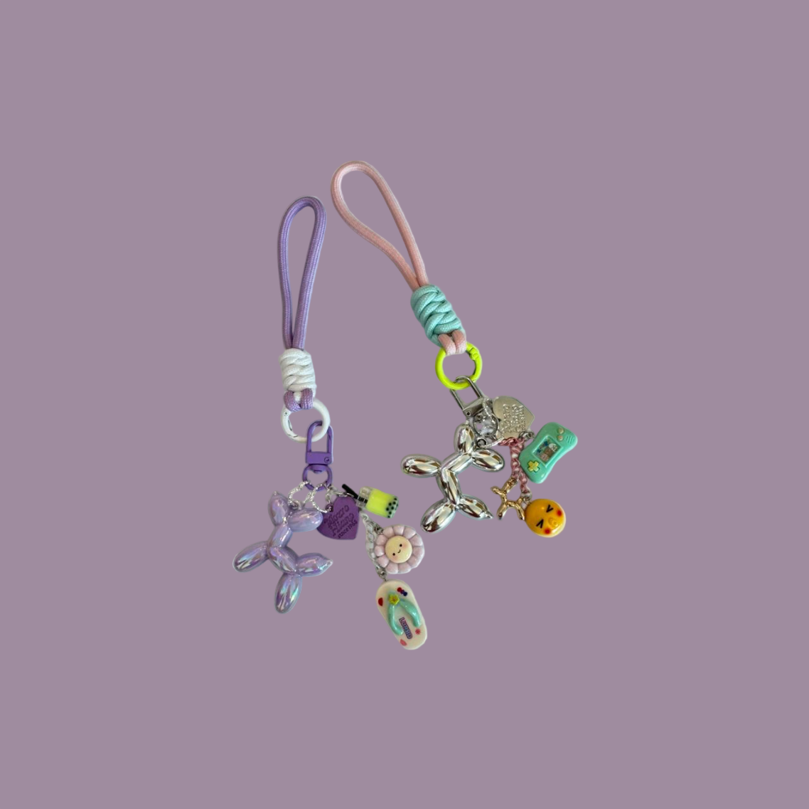 Color Burst Bag Charm