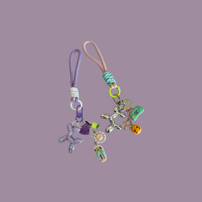 Color Burst Bag Charm
