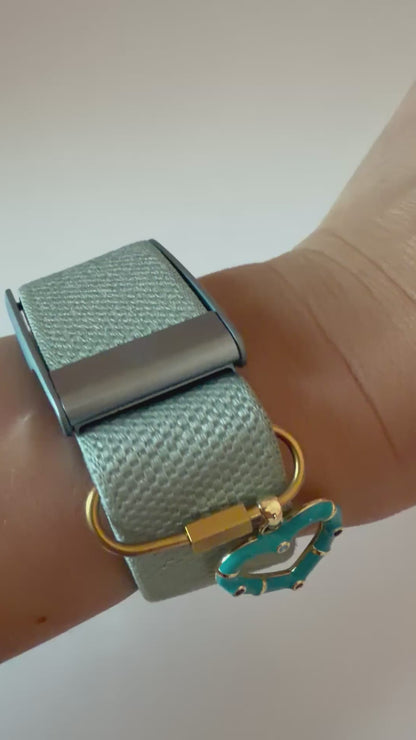 Aqua Heart Radiance Charm - for Whoop