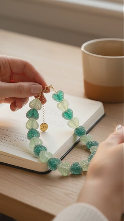 Emerald Heartbeat Necklace